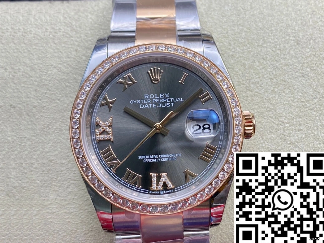 EW 732 M126281RBR-0012 Reliable Datejust Bezel Rolex Diamond-set Factory 0806